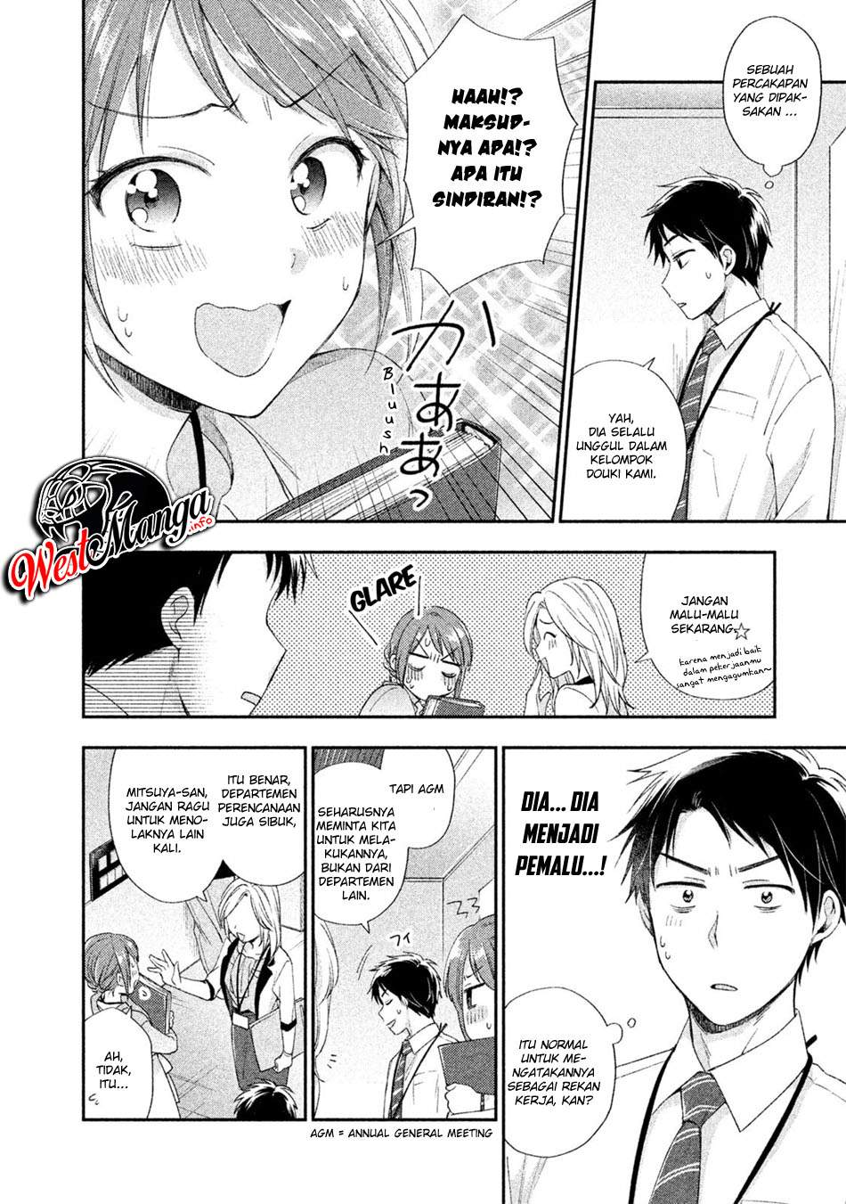 Kono Kaisha ni Suki na Hito ga Imasu Chapter 02 Bahasa Indonesia